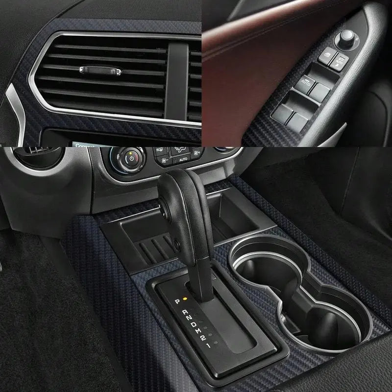 2 Roll Car Door Edge Guards Anti-Scratch Anti-Collision 3D Carbon Fiber Vinyl Wrap Adhesive Strip Tape