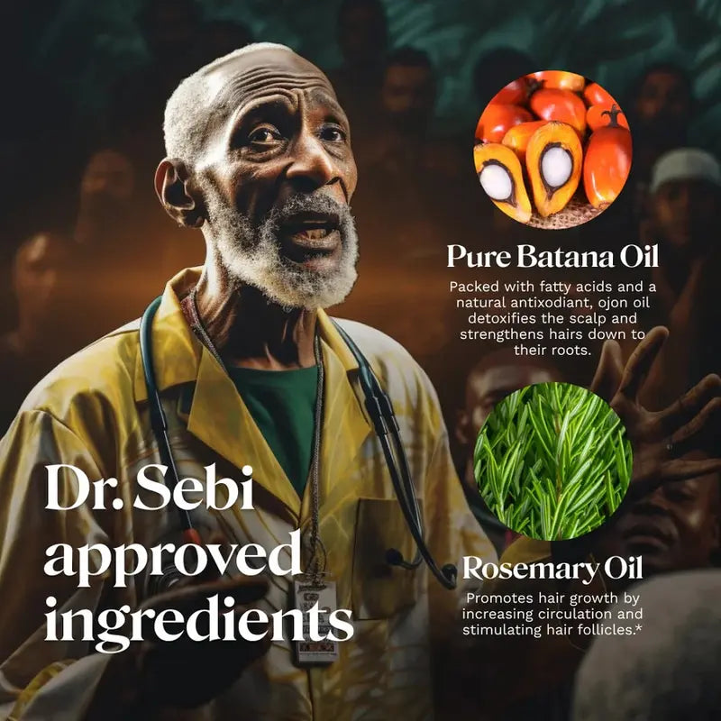 Batana Oil with Rosemary for Hair Growth