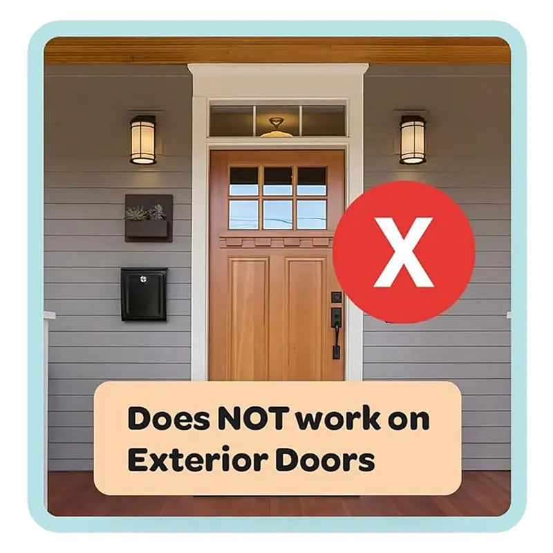 The Snap-On Door Lock Kids Safety Locks Child Proof