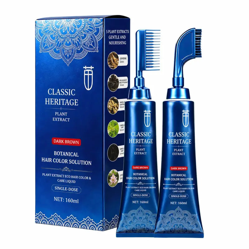 Dual-Comb Easy Hair Color Comb for Home Use