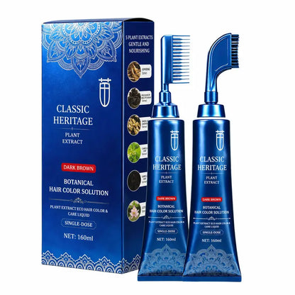 Dual-Comb Easy Hair Color Comb for Home Use