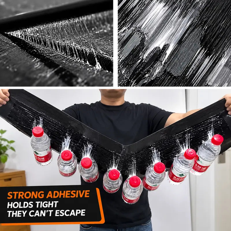 4-Pack Extra Large Mouse Glue Traps, Strong Adhesive Sticky Boards