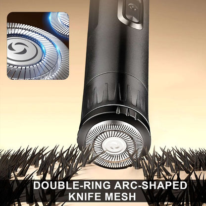 4-in-1 Men's Multifunctional Electric Shaver and Nose Hair Trimmer