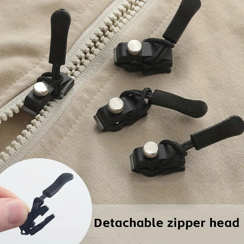 Zipper Repairer 15pcs Zipper Repairer | 3 Sizes Detachable