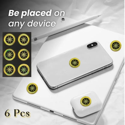 EMF-Reducing Stickers,Multi-Device Protective Stickers