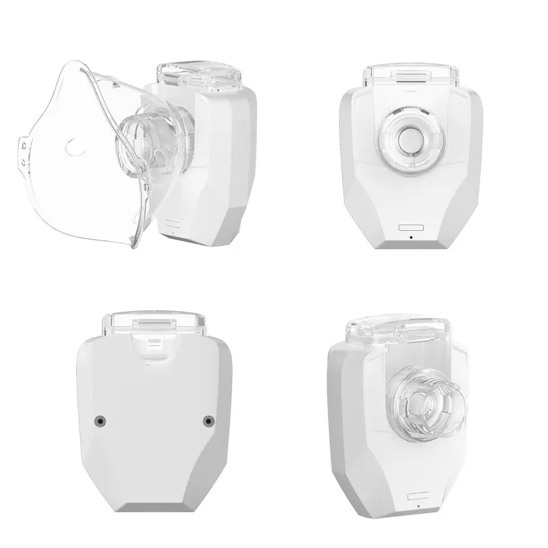 Portable Ultrasonic Mesh Nebulizer - USB Rechargeable, 200mA Lithium Battery, Adjustable Nebulization Rate
