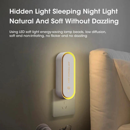 Ultrasonic Mosquito Repellent Night Light with Aromatherapy Function