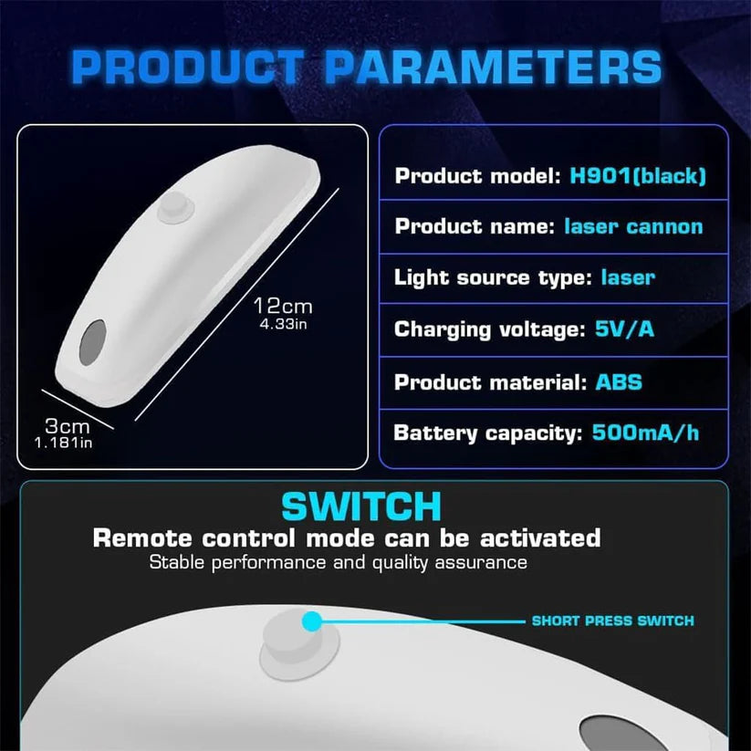 Wireless Vehicle Laser Lights Car Roof Laser Strobe Lights Emergency Warning LED Flashing